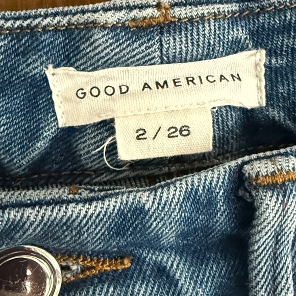 Good American Wide Leg Jeans | Size 26 - Picture 2 of 5